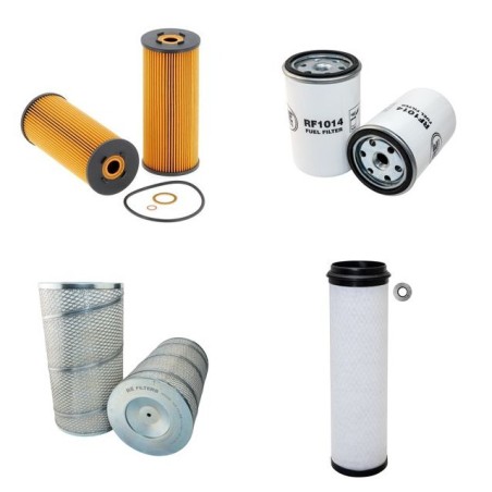 CLAAS DOMINATOR 98 SL Filter Service Kit w/MERCEDES OM366Aeng.  Air Oil Fuel