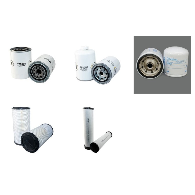 COMETRAC J 2 Filter Service Kit w/CUMMINS 4BTA3.9Ceng. 01.2002 -  Air Oil Fuel