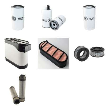 COMETRAC J 5 Filter Service Kit w/JOHN DEERE 4045HSeng. 01.2007 -