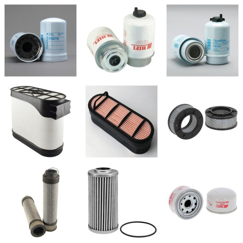 COMETRAC J 6 Filter Service Kit w/CUMMINS QSB4.5eng. 01.2013 -