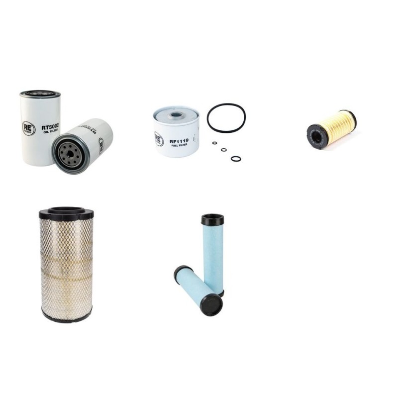 COMETRAC RAIL 2 Filter Service Kit w/PERKINS 1104D44TAeng. 01.2011 -  Air Oil Fuel