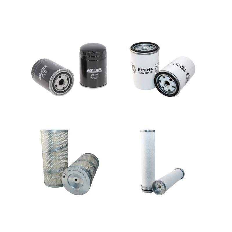 DEHONDT 10202 Filter Service Kit w/DEUTZeng. 01.1996 -  Air Oil Fuel
