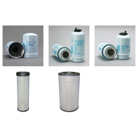 DEHONDT EA 512 Filter Service Kit w/JOHN DEERE 4045 HF 285eng. 01.2016 -  Air Oil Fuel