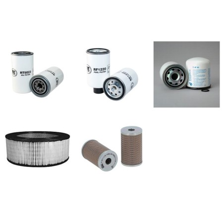 DAF 45.130 Filter Service Kit w/CUMMINS CT 97L Eng.   YR  1991-2000