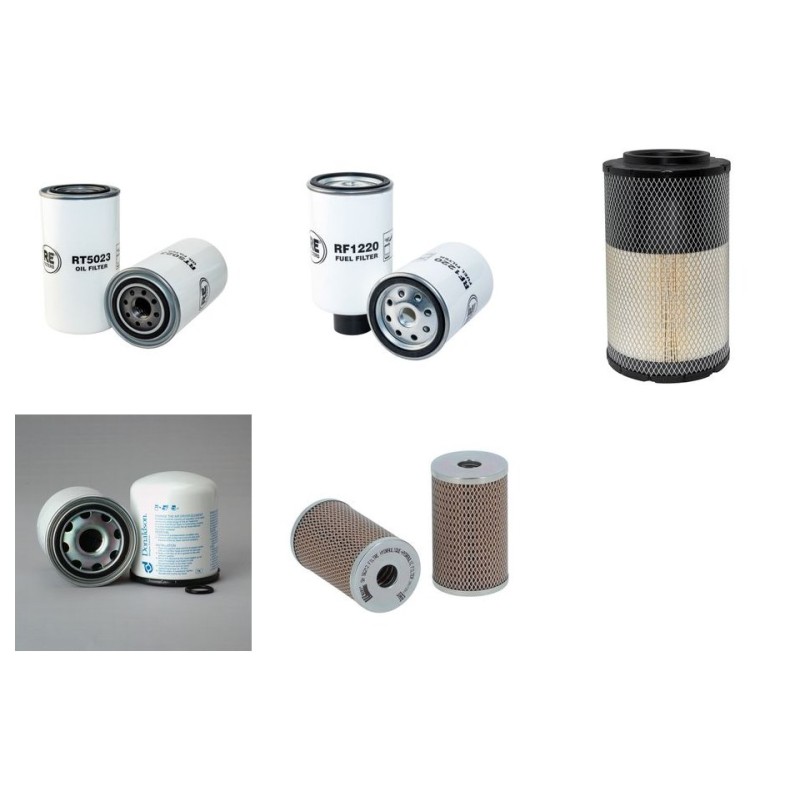 DAF 45.180 TURBO Filter Service Kit w/CUMMINS CS133M Eng.   YR  1995-2000