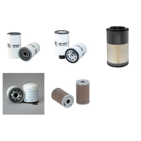 DAF 45.180 TURBO Filter Service Kit w/CUMMINS CS133M Eng.   YR  1995-2000