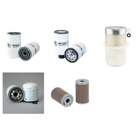 DAF 45.160 TURBO Filter Service Kit w/CUMMINS CS119M Eng.   YR  1991-2000