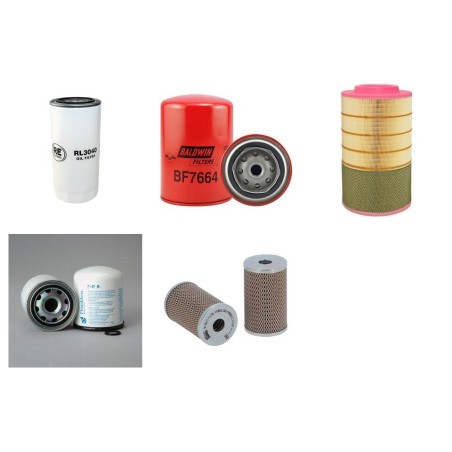 DAF 65CF.180 Filter Service Kit w/CUMMINS NS133M (EURO 2) Eng.   YR  1998-
