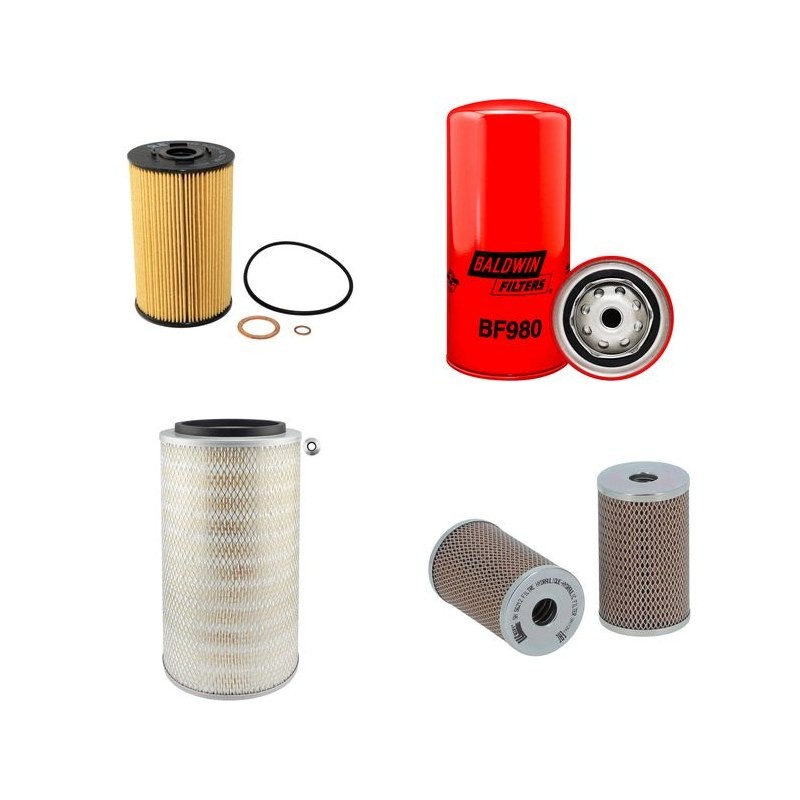 DAF F 2105 DH Filter Service Kit w/DH 825 Eng.   YR  -1991