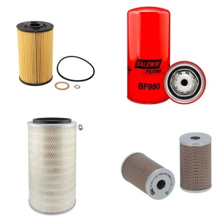 DAF F 2105 DH Filter Service Kit w/DH 825 Eng.   YR  -1991