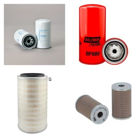 DAF F 2103 DH Filter Service Kit w/DH 825 Eng.   YR  -1991