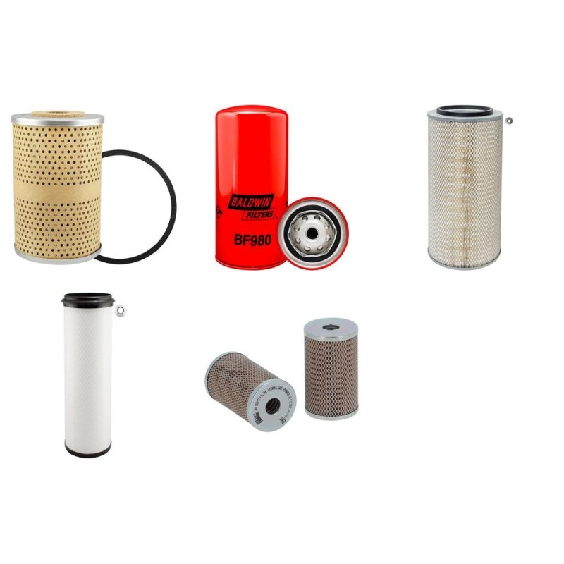 DAF F 2305 DH Filter Service Kit w/DH 825 Eng.   YR  -1981