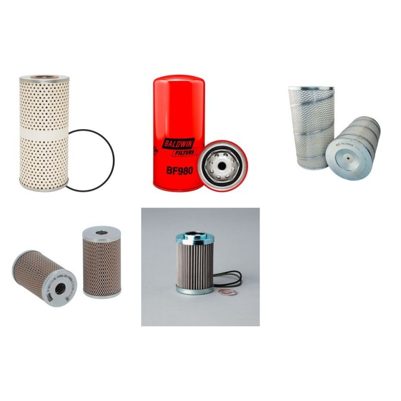 DAF SB 2005 DH Filter Service Kit w/DKDL 1160 Eng.   YR  1980-