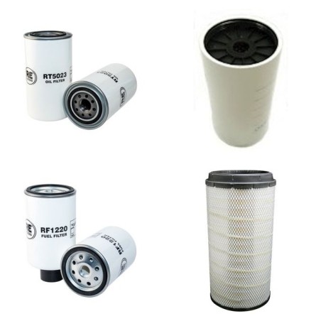DENNIS EAGLE 275 Filter Service Kit w/CUMMINS ISBE275 6-5.9 Eng.   YR  5.03-