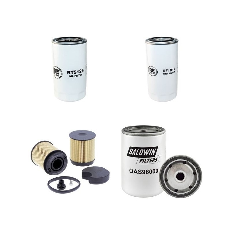 DENNIS EAGLE 200 DART Filter Service Kit w/CUMMINS ISBE 160 Eng.   YR  7.06-