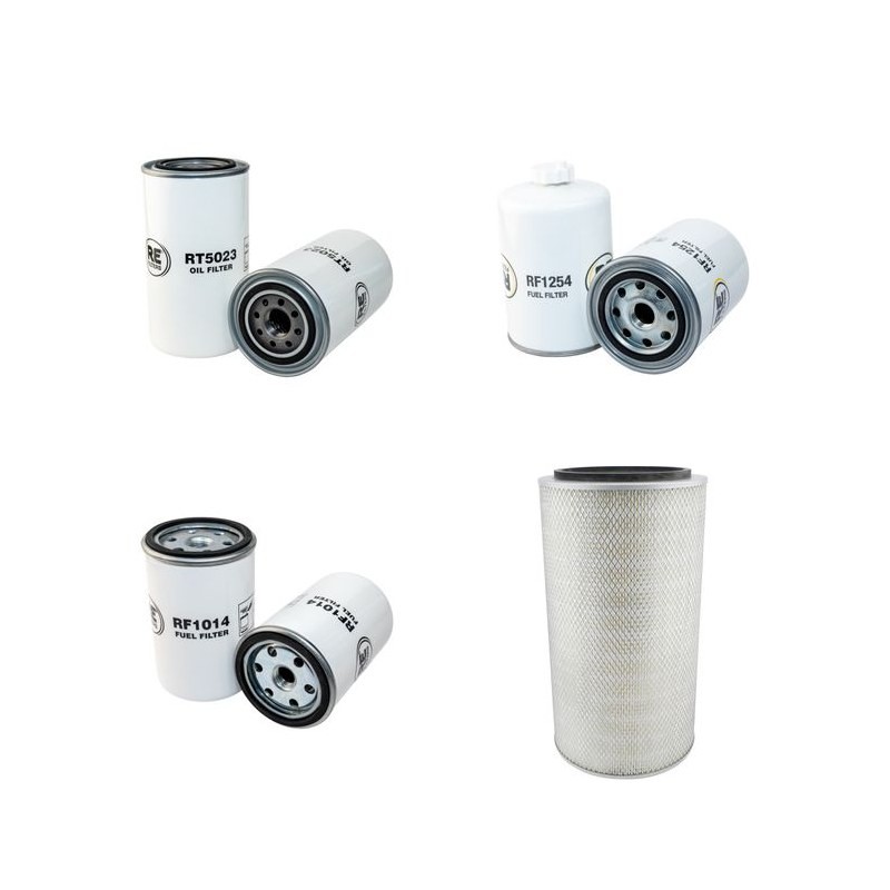 DONGFENG EQ 1208 G Filter Service Kit w/CUMMINS 6BTAA5.9 Eng.   YR  2009-