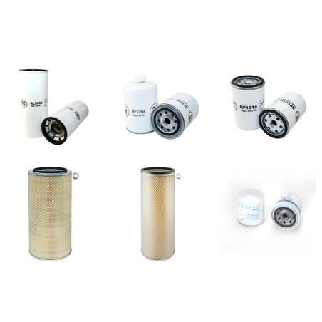 DONGFENG EQ 4165 G Filter Service Kit w/CUMMINS 6CTAA8.3 Eng.