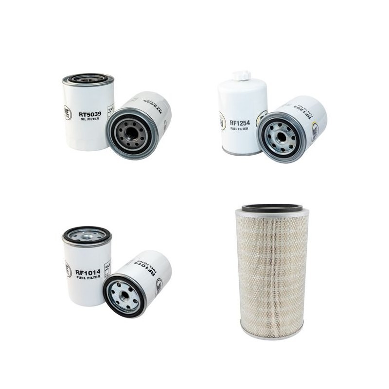 DONGFENG EQ 5051 TQZ Filter Service Kit w/CUMMINS 4BTAA3.9 Eng.   YR  2009-