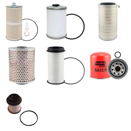 EVOBUS S 140 ES SETRA Filter Service Kit w/MERCEDES OM 407 H Eng.   YR  77-84