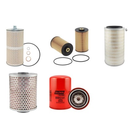 EVOBUS SG 180 SETRA Filter Service Kit w/MERCEDES OM 407 H Eng.   YR  -1985