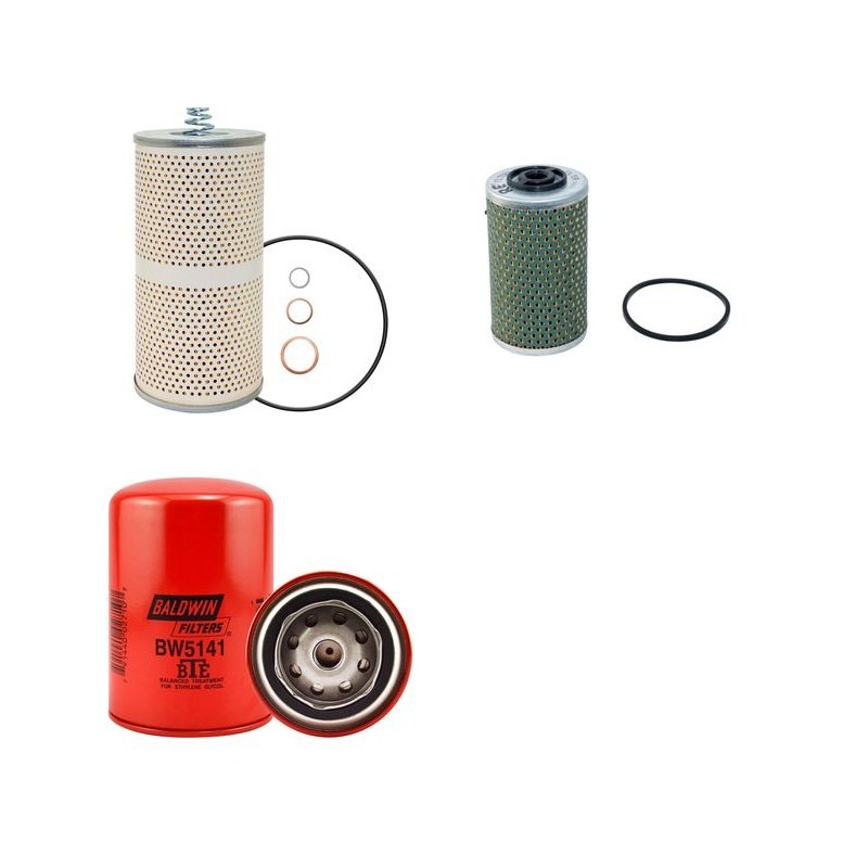 EVOBUS SG 180 SETRA Filter Service Kit w/MAN D 2566MUM Eng.   YR  -1985