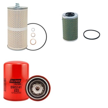 EVOBUS SG 180 SETRA Filter Service Kit w/MAN D 2566MUM Eng.   YR  -1985