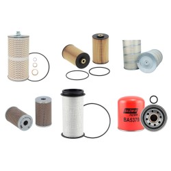 EVOBUS S 214 H SETRA Filter Service Kit w/MAN D 2866 KOH Eng.   YR  87-95