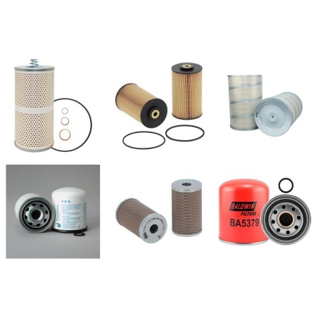 EVOBUS S 215 H SETRA Filter Service Kit w/MAN D 2866 KOH Eng.