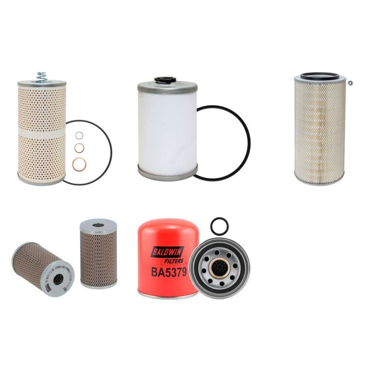 EVOBUS S 215 H SETRA Filter Service Kit w/MERCEDES OM 422.900 Eng.   YR  1980-
