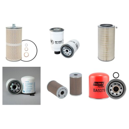 EVOBUS S 215 NR Filter Service Kit w/MERCEDES OM 447 HA Eng.   YR  1992-