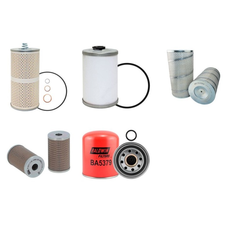 EVOBUS S 215 SL/ UL Filter Service Kit w/MERCEDES OM 407 (H/HA) Eng.   YR  83-85