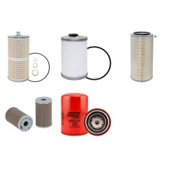 EVOBUS SG 219 SL Filter Service Kit w/MERCEDES OM 407 H/ OM 407HA Eng.   YR  84-85