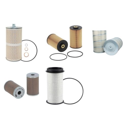 EVOBUS SG 221 UL Filter Service Kit w/MAN D 2866TU Eng.   YR  84-85