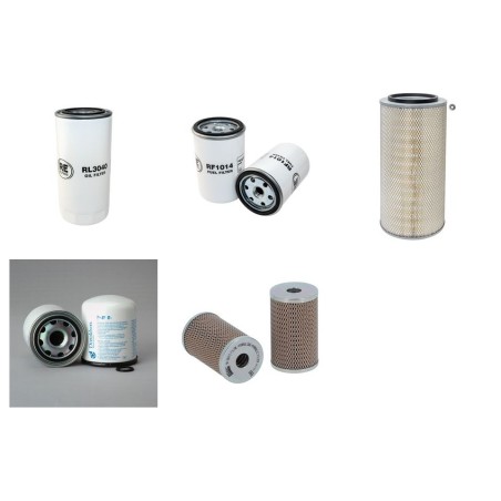 IVECO  (FIAT) 300.30 Filter Service Kit w/DEUTZ BF8L513 Eng.