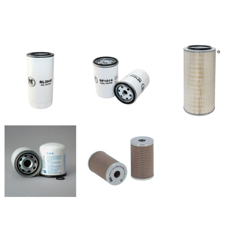 IVECO  (FIAT) 260.34 Filter Service Kit w/DEUTZ BF8L513 Eng.