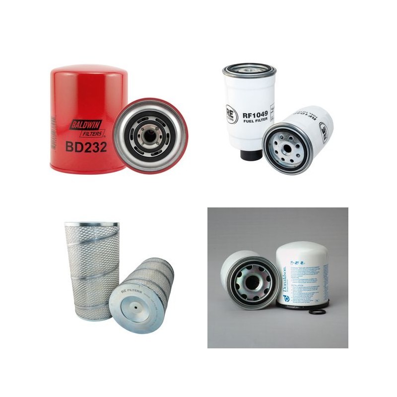 IVECO  (FIAT) 80.17 Filter Service Kit w/FIAT 8060.25 Eng.