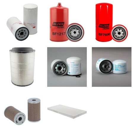 IVECO  (FIAT) EUROMOVER 270 Filter Service Kit w/CURSOR 8 Eng.   YR  4.05-