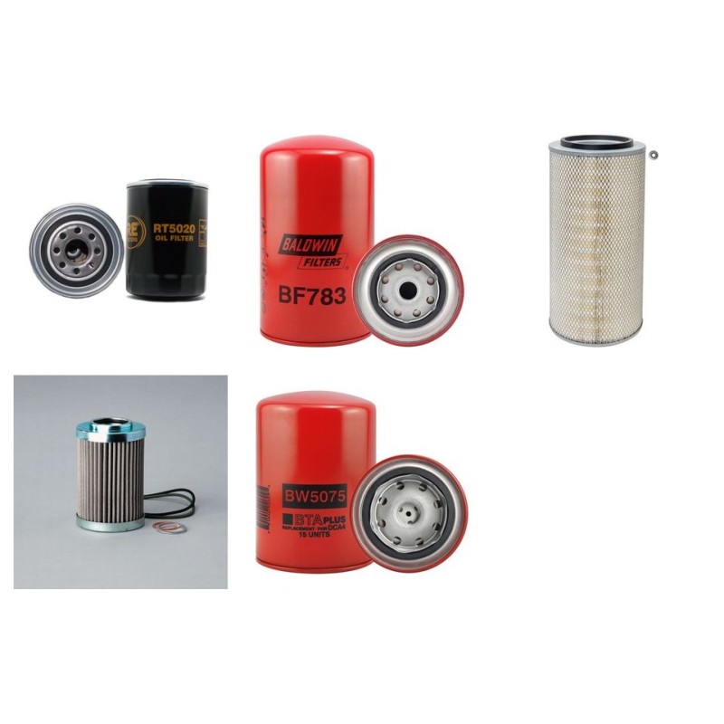 IVECO  BUS/CAR 571.10.20/ 571.12.20 Filter Service Kit w/8220.12 Eng.