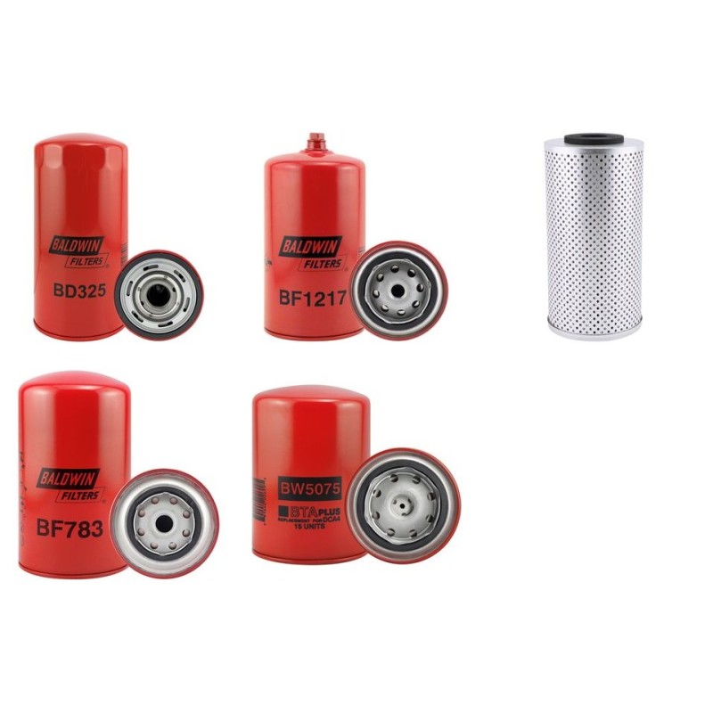 IVECO  BUS/CAR UR 490 GREEN Filter Service Kit w/8460 Eng.