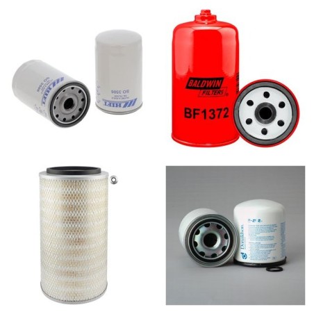 MAN 17.232 Filter Service Kit w/D 0826LF02/06/08/21/SIL Eng.   YR  88-96
