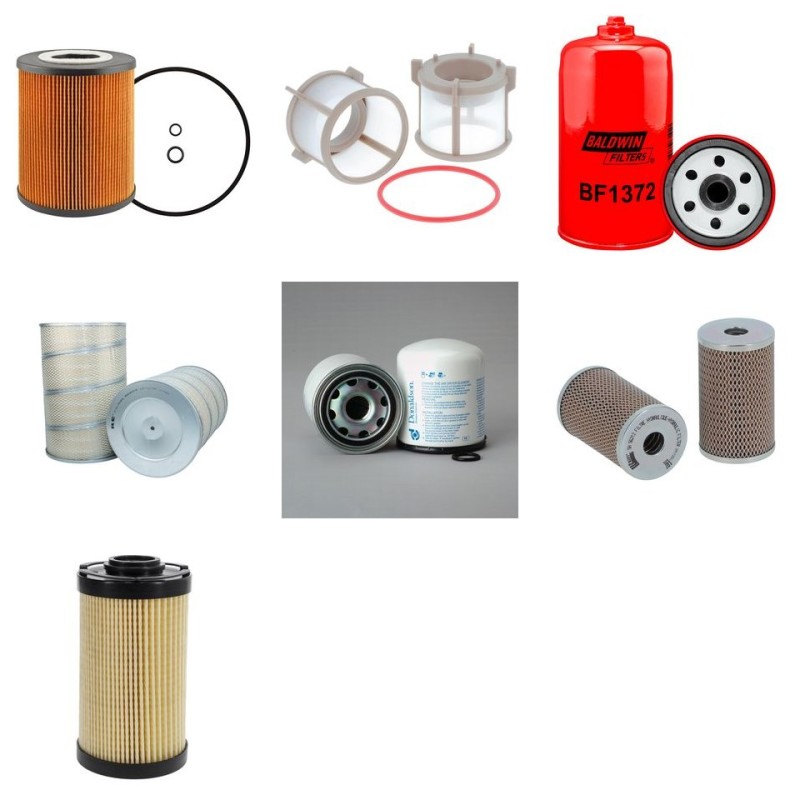 MAN BUS / CAR 463 LIONS STAR (A03) Filter Service Kit w/D 2876LOH Eng.   YR  9.98-