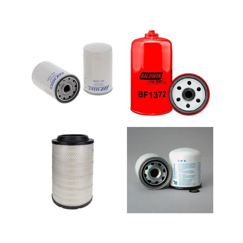 MAN BUS / CAR NM 284 Lions Midi Filter Service Kit w/D 0836LOH Eng.   YR  2001-