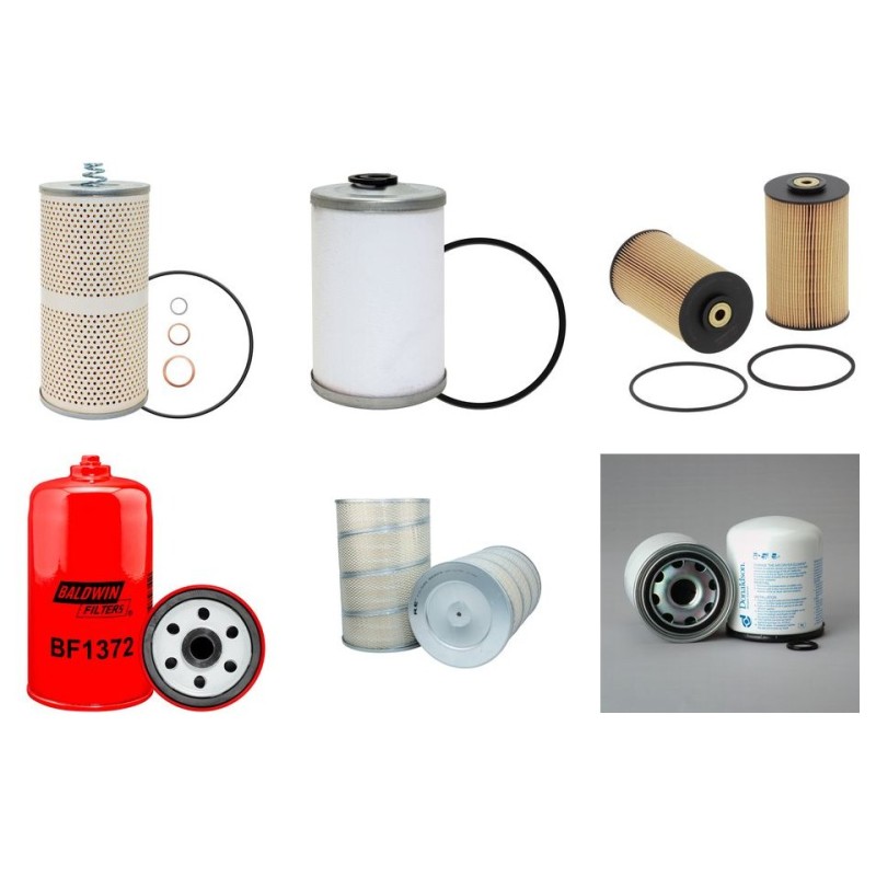 MAN BUS / CAR FRH 362 Filter Service Kit w/D 2866KUH Eng.   YR  85-92