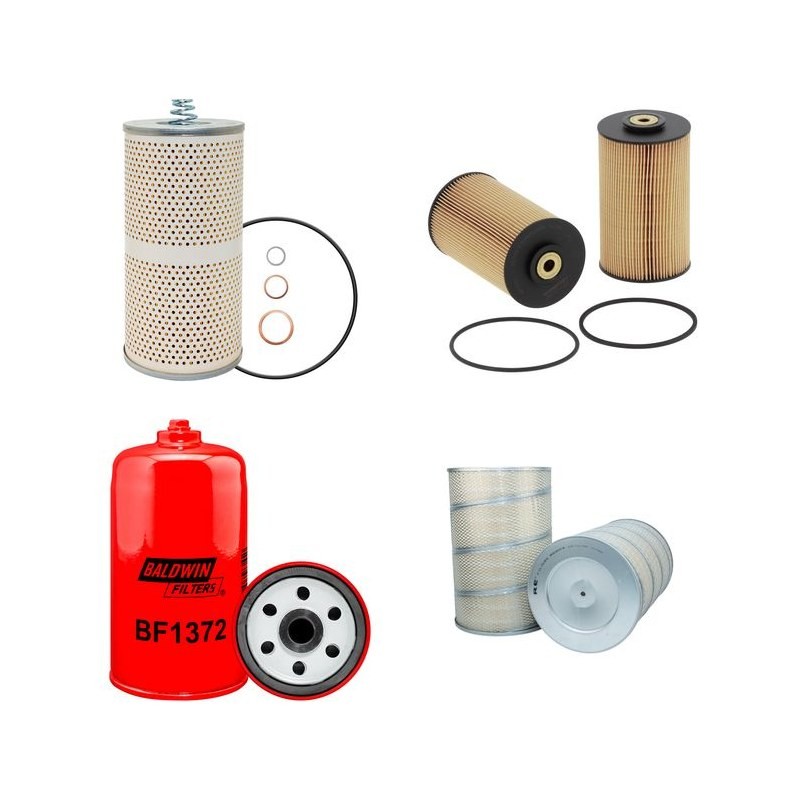 MAN BUS / CAR SR 362 Filter Service Kit w/D2866KF Eng.   YR  82-86
