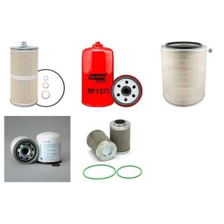 MAN BUS / CAR SUE 322 Filter Service Kit w/D2865LUH08 Eng.   YR  95-97