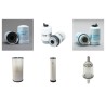 CLAAS ARES 566 RZ-C2 Filter Service Kit Air Oil Fuel Filters w/JOHN DEERE DPS4045T Eng.