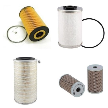 MERCEDES - BENZ 1524 Filter Service Kit w/OM 357(366)LA Eng.   YR  1994-