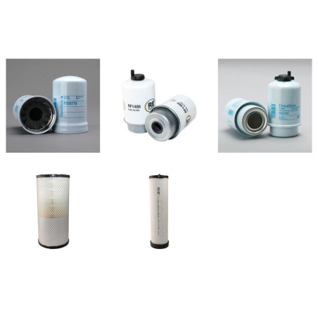 CLAAS ARES 657 ATZ Filter Service Kit Air Oil Fuel Filters w/DPS 6068 Eng.   YR  2003-  8262