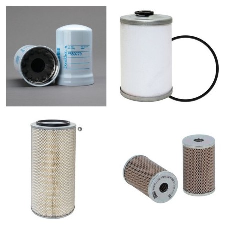 MERCEDES - BENZ L 1928 Filter Service Kit w/OM 355.969A Eng.   YR  1979-