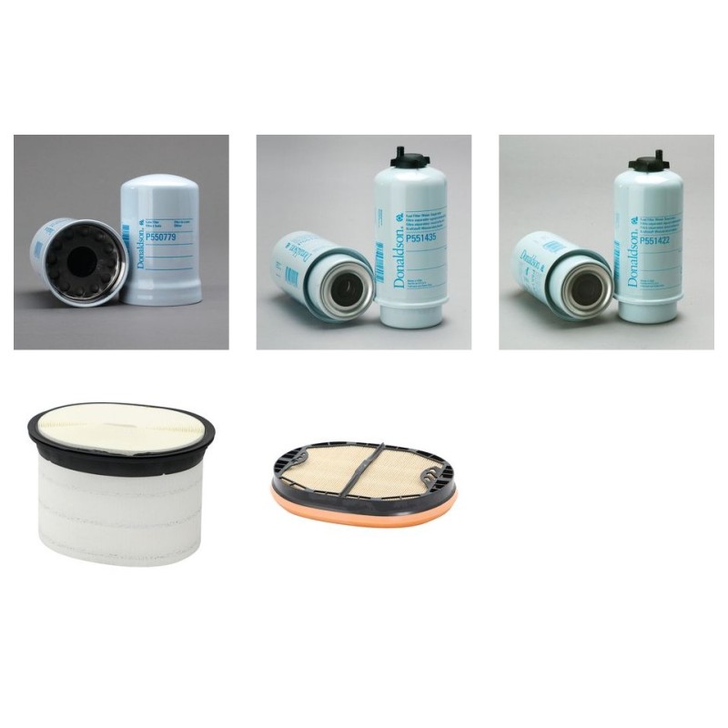CLAAS AXION 810 Filter Service Kit Air Oil Fuel Filters w/DPS TIERIII Eng.   YR  11.06- 163/174 CH